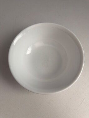 Vtg Corelle 6" Soup/Cereal Bowl White Winter Frost Break/Chip Resistant MadeUSA